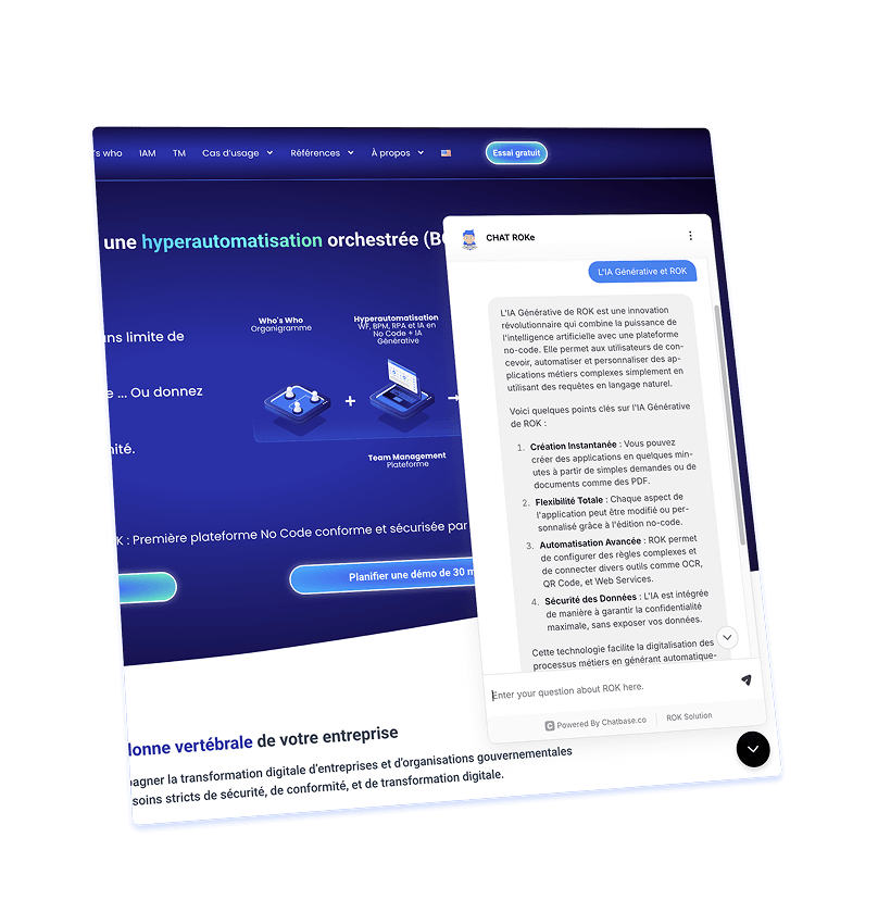 La chronique ROK - VOL.V : ROK, pionnier de l’hyperautomatisation intelligente assistant IA qui peut repondre a toutes vos questions