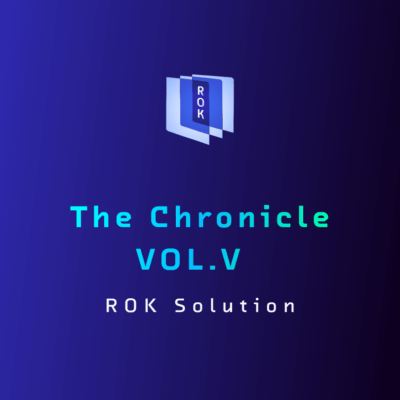 The ROK Chronicle May 2025 Vol. V cover on intelligent hyperautomation