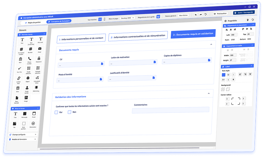form designer no-code